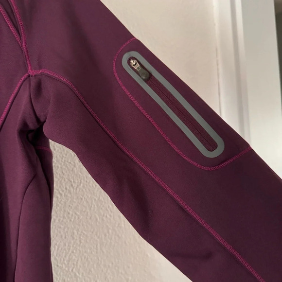 Columbia Zip Up Mockneck Athletic Jacket Gorpcore Maroon XS Sportswear - Picture 3 of 9